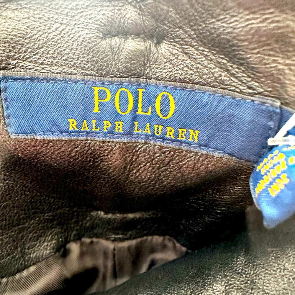 NWT ❤️❤️Ralph Lauren ladies leather pants!! Sooo cute!  Retails for $998